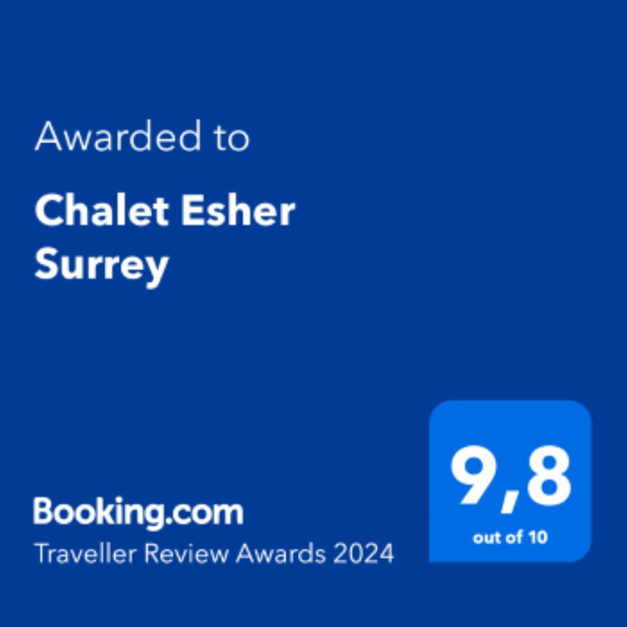 Chalet Esher Surrey Ried-Brig Dış mekan fotoğraf
